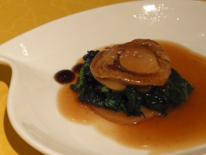 Abulón Estofado en Salsa de Ostras