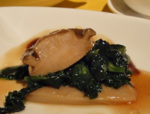 Abulón Estofado en Salsa de Ostras