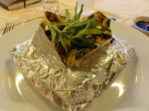 Papillote de ancas de rana